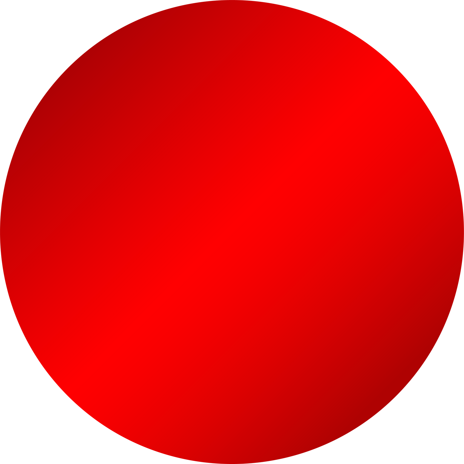 Red Gradient Circle